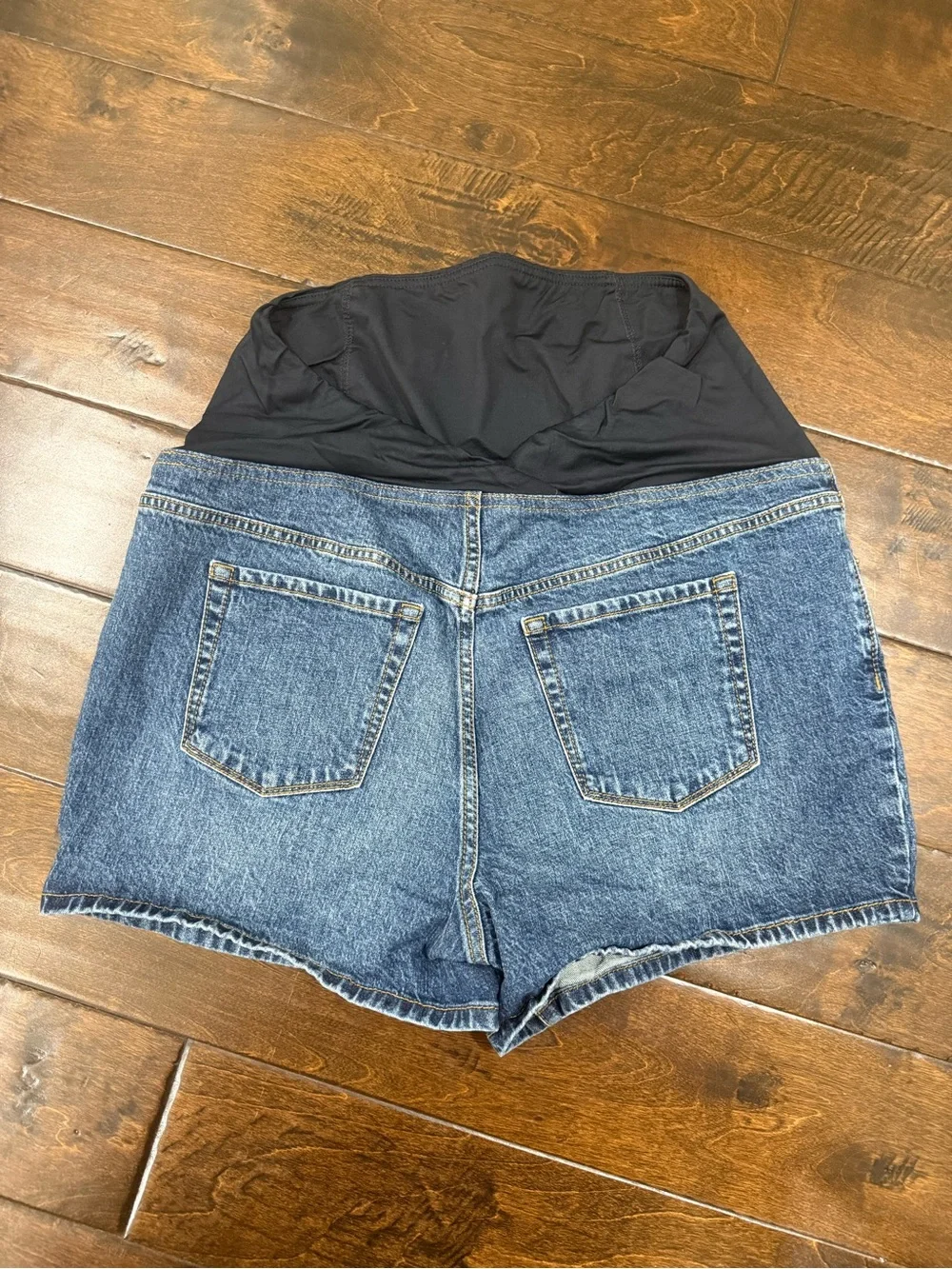 Isabel Maternity Denim Shorts